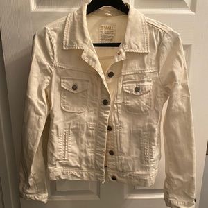 White Denim Jacket